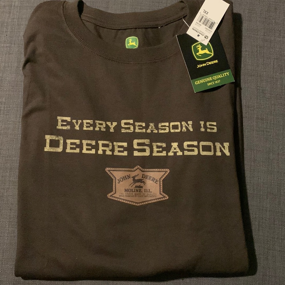 John Deere Short Sleeve T-Shirt Size XXL